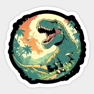 t rex Sticker